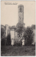 80 - B17793CPA - FOLLEVILLE - La Tour Et Les Ruines Du Chateau - Bon état - SOMME - Sonstige & Ohne Zuordnung