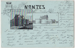 44 - B17642CPA - NANTES - Le Chateau - 1900 - Carte Pionniere - Bon état - LOIRE-ATLANTIQUE - Nantes