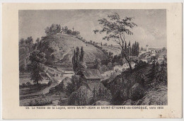 44 - B17403CPA - SAINT ETIENNE DE CORCOUE - Vallee De La Logne Vers 1850, Gravure - Très Bon état - LOIRE-ATLANTIQUE - Sonstige & Ohne Zuordnung