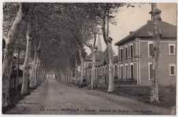 40 - B17051CPA - MIMIZAN BOURG - Entree Du Bourg - Les Ecoles - Très Bon état - LANDES - Mimizan