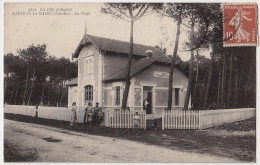 40 - B17021CPA - MIMIZAN LES BAINS - La Poste - Très Bon état - LANDES - Mimizan Plage