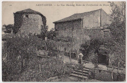 40 - B17000CPA - SAINT SEVER SUR ADOUR - La Tour Hautang, Restes Des Fortifications - Très Bon état - LANDES - Saint Sever