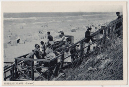 40 - B17026CPA - MIMIZAN PLAGE - Escalier - La Descente A La Plage - Vignes - Parfait état - LANDES - Mimizan Plage