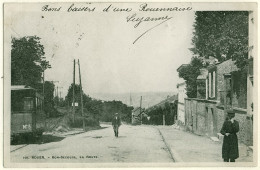 76 - B16914CPA - ROUEN - La Route, Tramway - Carte Pionniere - Très Bon état - SEINE-MARITIME - Rouen