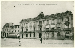 40 - B16866CPA - MONT DE MARSAN - Le Cercle Militaire Et Caisse D'épargne, (café Du Sport) - Très Bon état - LANDES - Mont De Marsan