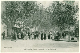 81 - B16647CPA - LABRUGUIERE - Boulevard De La Republique - Très Bon état - TARN - Labruguière