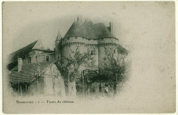 16 - B16571CPA - BARBEZIEUX - Tours Du Chateau - Carte Pionniere - Très Bon état - CHARENTE - Other & Unclassified