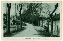 82 - B16394CPA - ESPANEL - Quartier Bas - Bon état - TARN-ET-GARONNE - Autres & Non Classés