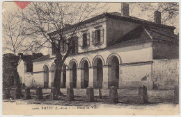 47 - B10814CPA - BUZET SUR BAISE - Hotel De Ville - Très Bon état - LOT-ET-GARONNE - Andere & Zonder Classificatie