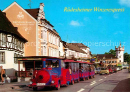 72725456 Ruedesheim Rhein Rheinstrasse Mit Winzerexpress Ruedesheim Am Rhein - Ruedesheim A. Rh.