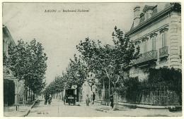 13 - B9635CPA - SALON - Boulevard National - Bon état - BOUCHES-DU-RHONE - Salon De Provence