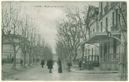 13 - B9637CPA - SALON - Boulevard De La Gare - Bon état - BOUCHES-DU-RHONE - Salon De Provence