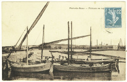 13 - B9495CPA - PORT DE BOUC - Pecheurs Au Repos - Très Bon état - BOUCHES-DU-RHONE - Sonstige & Ohne Zuordnung