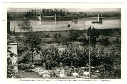 41 - B3704CPA - CHAUMONT SUR LOIRE - Hotel Du Château - Le Restaurant D'été - Très Bon état - LOIR-ET-CHER - Other & Unclassified