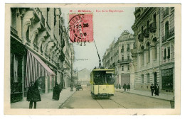 45 - B3380CPA - ORLEANS - Rue De La République (TRAMWAY) - Très Bon état - LOIRET - Orleans