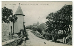 50 - B2974CPA - CARTERET - Route Du Cap - Au Fond Villa LES PERVENCHES - Très Bon état - MANCHE - Carteret