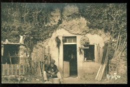 72 - B2215CPSM - LA CHARTRE SUR LE LOIR - L'une Des Pittoresques Habitations Dans Le Roc - Parfait état - SARTHE - Sonstige & Ohne Zuordnung