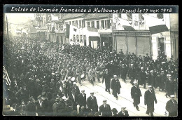 68 - B1721CPA - MULHOUSE - 5 - Entrée De L'armée Française Le 17 Novembre 1918 - Très Bon état - HAUT-RHIN - Mulhouse