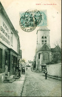 77 - B1240CPA - USSY SUR MARNE - La Grand-Rue - Très Bon état - SEINE-ET-MARNE - Autres & Non Classés