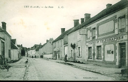 77 - B1239CPA - URY - La Poste - Très Bon état - SEINE-ET-MARNE - Autres & Non Classés