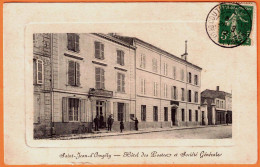 17 - B34309CPA - SAINT ST JEAN D'ANGELY - Hotel Des Postes Et Société Générale - Très Bon état - CHARENTE-MARITIME - Saint-Jean-d'Angely