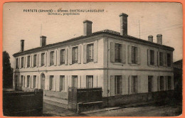 33 - B34026CPA - PORTETS - Château Lagueloup -Severac Propriétaire - Bon état - GIRONDE - Andere & Zonder Classificatie