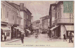 24 - B32523CPA - MUSSIDAN - Rue De Bordeaux - Parfait état - DORDOGNE - Mussidan