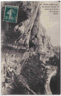 24 - B32505CPA - LES EYZIES - Escalier - Grotte Et Gorge D'Enfer - Très Bon état - DORDOGNE - Autres & Non Classés