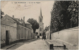 78 - B30972CPA - LES MUREAUX - Rue  Eglise - Très Bon état - YVELINES - Les Mureaux