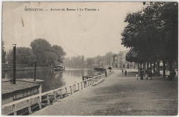 78 - B30874CPA - BOUGIVAL - Arrivee Du Bateau Le Touriste - Bon état - YVELINES - Bougival