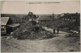 62 - B30628CPA - LENS - RUINES - Rue DECROMBERGUES - Bon état - PAS-DE-CALAIS - Lens