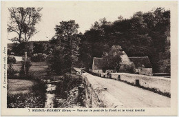 61 - B30519CPA - MESNIL HERMEY - Le Vieux Moulin Et Vue Sur Le Pont De La Foret - Parfait état - ORNE - Sonstige & Ohne Zuordnung