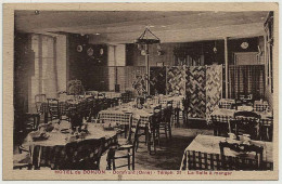 61 - B30461CPA - DOMFRONT - Hotel Du Donjon - La Salle A Manger - Parfait état - ORNE - Domfront