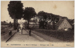 59 - B30107CPA - HAZEBROUCK - Route De Morbecque - Attelage - Très Bon état - NORD - Hazebrouck