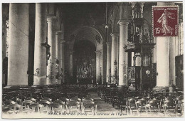 59 - B30142CPA - MARCHIENNES - Interieur Eglise - Parfait état - NORD - Other & Unclassified