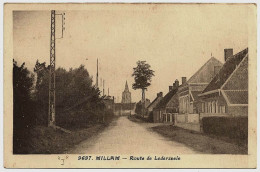 59 - B30134CPA - MILLAM - Route De Lederzeele - Très Bon état - NORD - Autres & Non Classés
