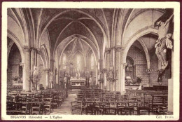 33 - B28208CPA - BIGANOS - Eglise - Vue Intérieure - Très Bon état - GIRONDE - Andere & Zonder Classificatie