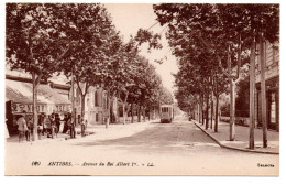Thorenc. Avenue Du Roi Albert 1er. Tramway - Antibes - Vieille Ville
