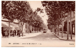 Thorenc. Avenue Du Roi Albert 1er. Tramway - Antibes - Altstadt