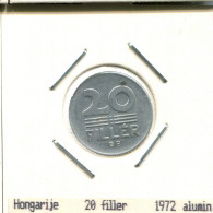 20 FILLER 1972 HUNGARY Coin #AS506.U.A - Hongarije