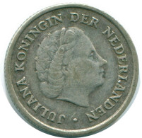 1/10 GULDEN 1960 ANTILLAS NEERLANDESAS PLATA Colonial Moneda #NL12308.3.E.A - Niederländische Antillen