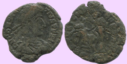 LATE ROMAN IMPERIO Follis Antiguo Auténtico Roman Moneda 2.2g/17mm #ANT2020.7.E.A - El Bajo Imperio Romano (363 / 476)