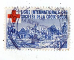 00001-LE-ERINOPHILIE-TIMBRE-LIGUE INTERNATIONALE DES SOCIETES DE LA CROIX ROUGE 1FR - Croce Rossa