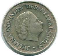 1/4 GULDEN 1962 NETHERLANDS ANTILLES SILVER Colonial Coin #NL11163.4.U.A - Nederlandse Antillen