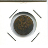 17?? HOLLAND VOC DUIT IINDES NÉERLANDAIS NETHERLANDS NEW YORK COLONIAL PENNY #VOC2808.7.F.A - Dutch East Indies