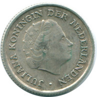 1/10 GULDEN 1963 NIEDERLÄNDISCHE ANTILLEN SILBER Koloniale Münze #NL12574.3.D.A - Netherlands Antilles