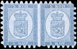 Finnland, 1860, 3 A (2), Ohne Gummi - Autres & Non Classés