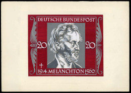 Bundesrepublik Deutschland, 1960, 328 Entwurf, Ohne Gummi - Altri & Non Classificati