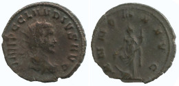 CLAUDIUS II ANTONINIANUS Mediolanum AD139 Annona AVG 2.9g/23mm #NNN1898.18.U.A - La Crisi Militare (235 / 284)