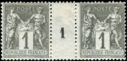 Frankreich, 1877, 68 ZS, Postfrisch, Ungebraucht - Autres & Non Classés